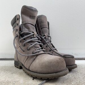 Women's CAT Echo Waterproof Steel Toe Work Boot